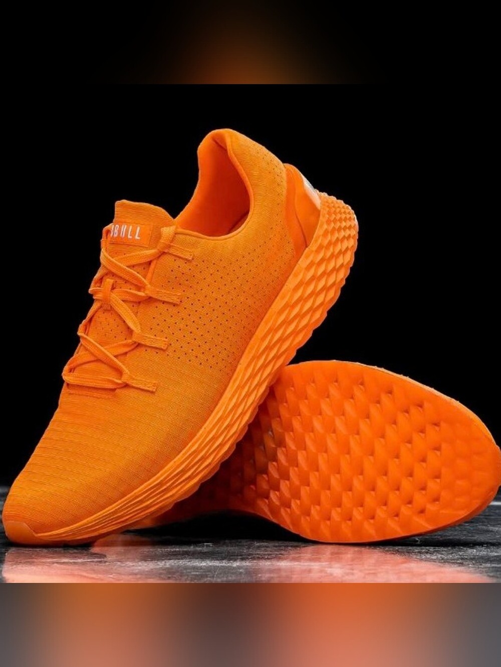 NOBULL ALLDAY Ripstop Running Shoes Training Gym  Sneakers  Neon Orange 7.5
